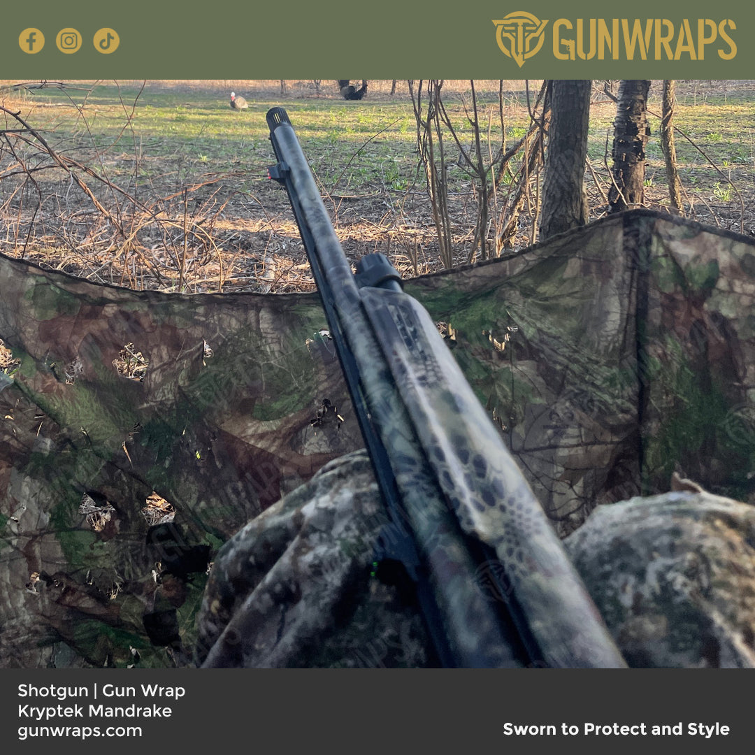 Shotgun Kryptek Mandrake Camo Gun Skin Vinyl Wrap