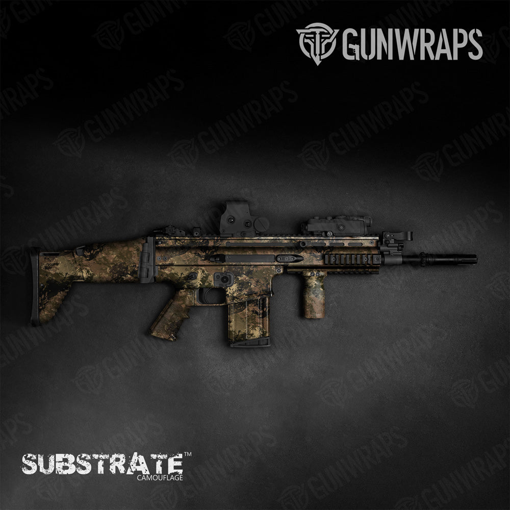 Tactical Substrate Spoor Camo Gun Skin Vinyl Wrap Film