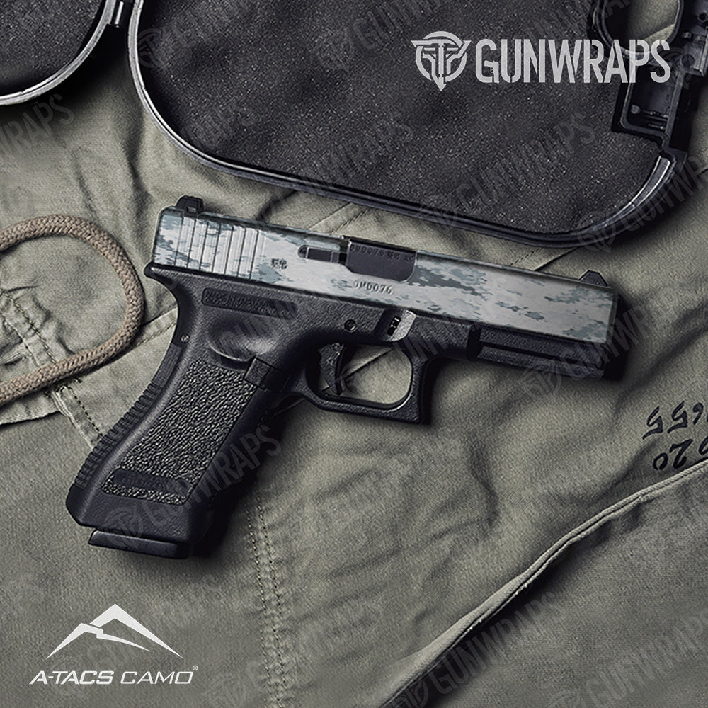Pistol Slide A-TACS AT-X Camo Gun Skin Vinyl Wrap Film