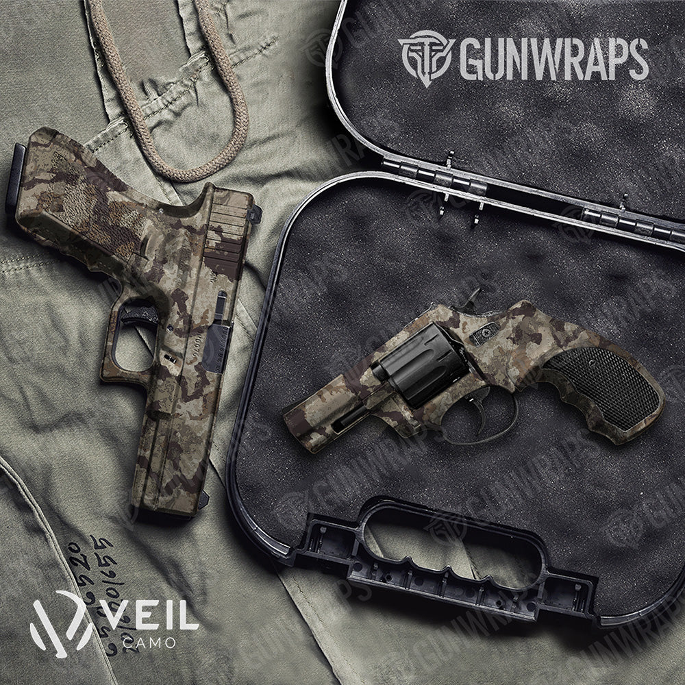 Pistol & Revolver Veil Cervidae Camo Gun Skin Vinyl Wrap
