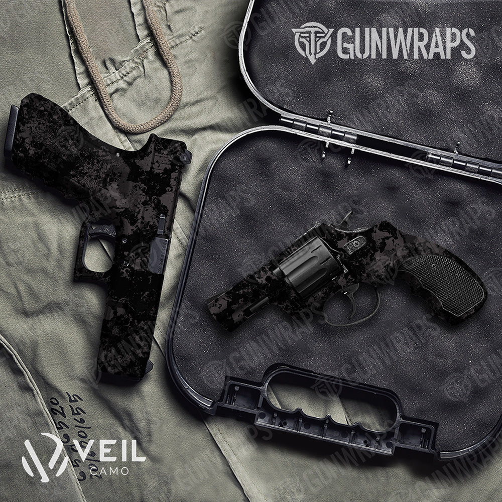 Pistol & Revolver Veil Ops Wraith Camo Gun Skin Vinyl Wrap