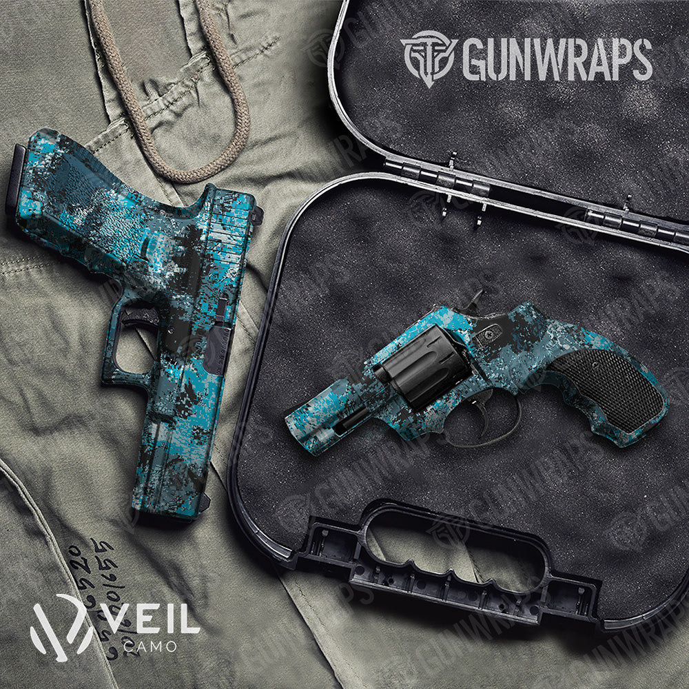 Handgun Veil Stryk Womens Camo Gun Skin Vinyl Wrap