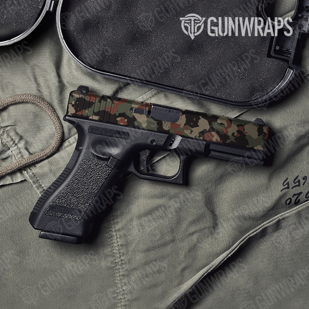 Cumulus Militant Copper Camo Pistol Slide Gun Skin Vinyl Wrap