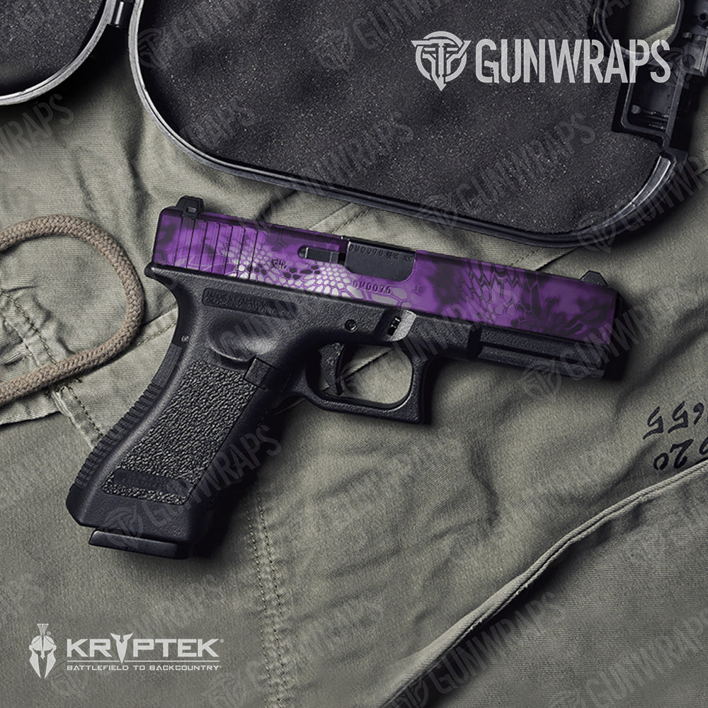 Kryptek Amethyst Camo Pistol Slide Gun Skin Vinyl Wrap