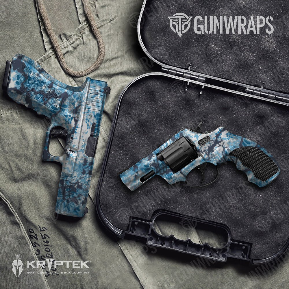 Pistol & Revolver Kryptek Obskura Litus Camo Gun Skin Vinyl Wrap