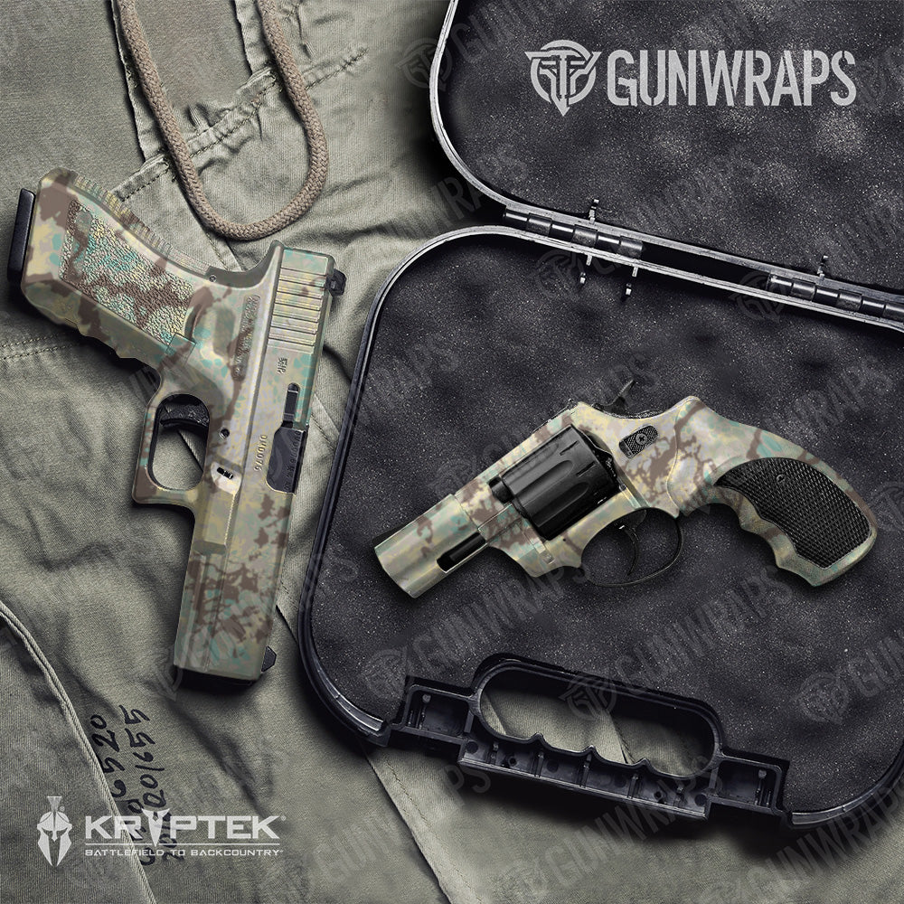 Pistol & Revolver Kryptek Obskura Sundarban Camo Gun Skin Vinyl Wrap