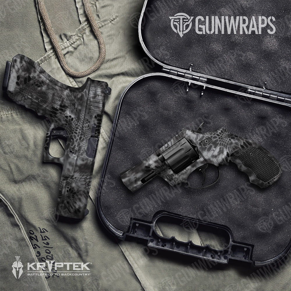Pistol & Revolver Kryptek Raid Camo Gun Skin Vinyl Wrap