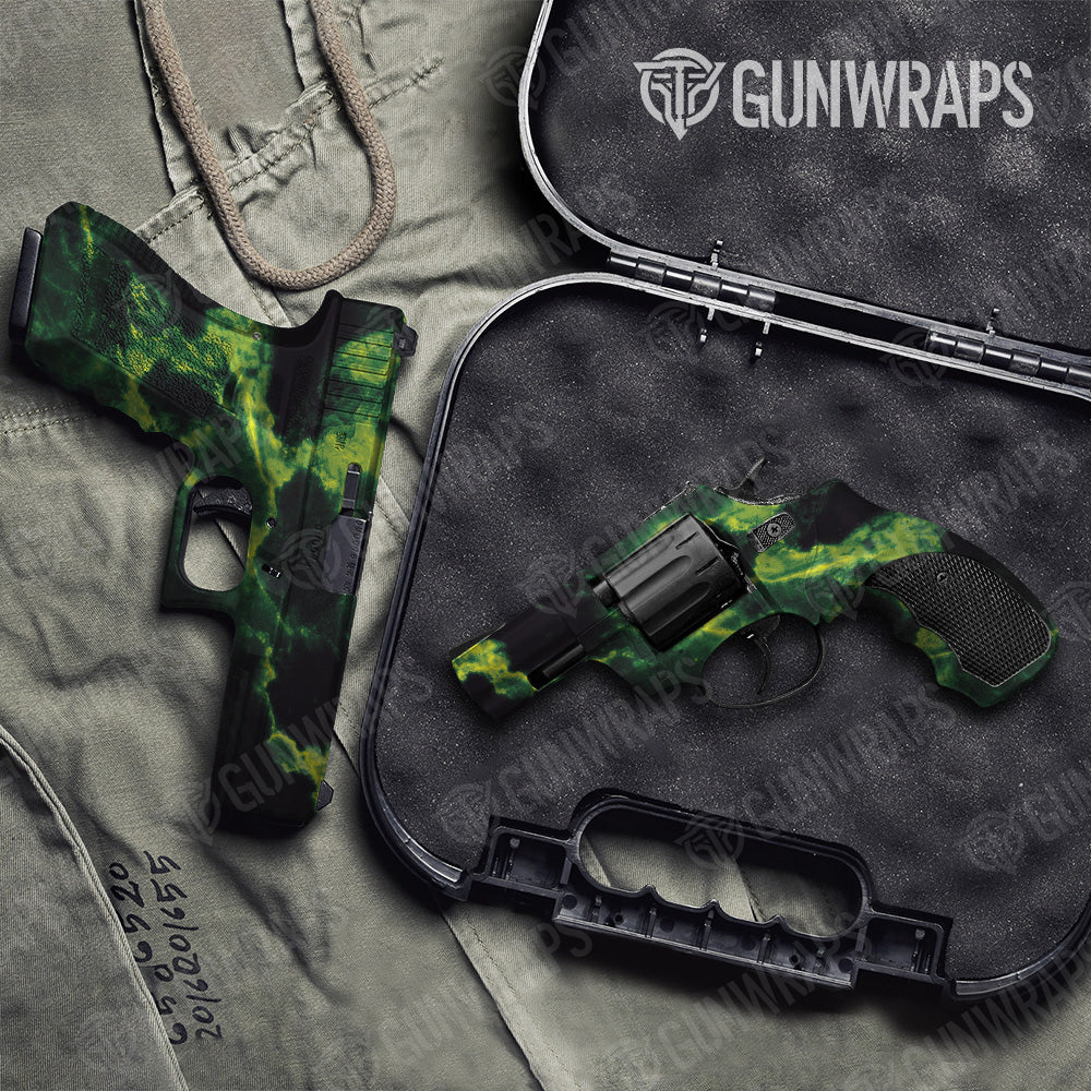 Stone Toxic Waste Marble Pistol & Revolver Gun Skin Vinyl Wrap