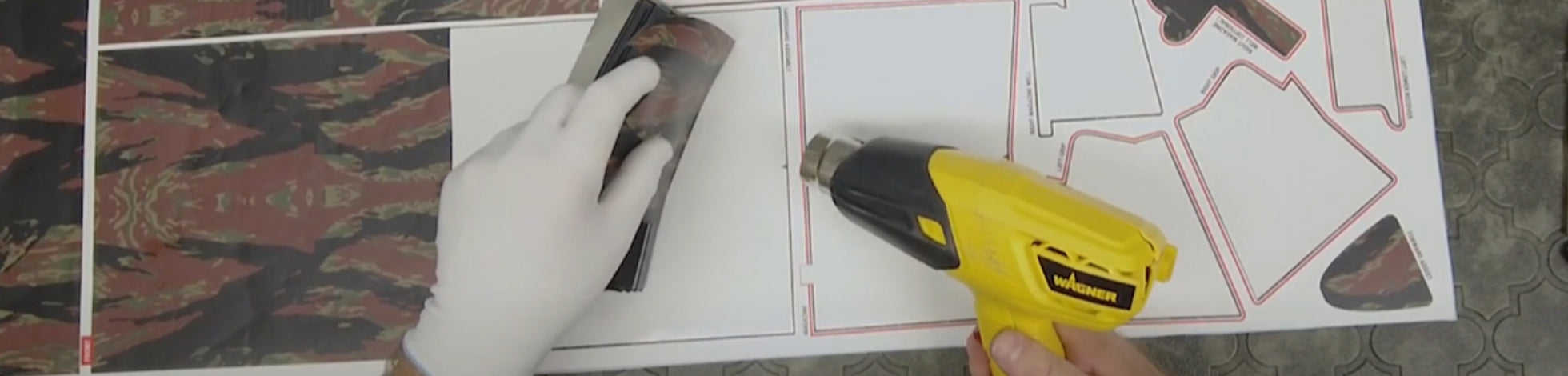 Using a Heat Gun For GunWraps