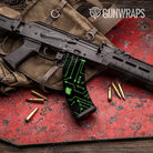 AK-47 Mag Circuit Board Green Gun Skin Vinyl Wrap