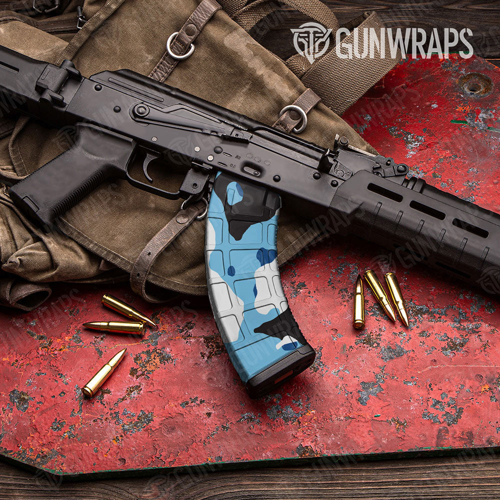 Cumulus Baby Blue Gun Skin Vinyl Wrap