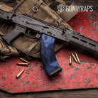 Cumulus Blue Midnight Gun Skin Vinyl Wrap
