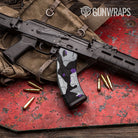 Cumulus Purple Tiger Gun Skin Vinyl Wrap
