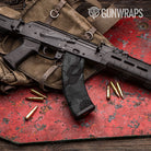 Ragged Elite Black Gun Skin Vinyl Wrap