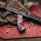 Ragged Floral Gun Skin Vinyl Wrap