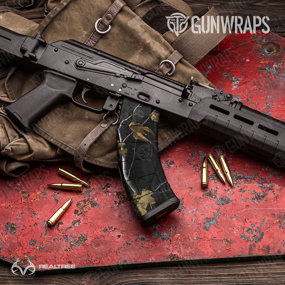 Realtree XTRA Colors Black Gun Skin Vinyl Wrap