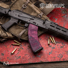 Realtree XTREME Dark Magenta Gun Skin Vinyl Wrap