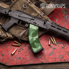 Shattered Pistachio Gun Skin Vinyl Wrap