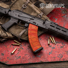 Vietnam Tiger Stripe Elite Orange Gun Skin Vinyl Wrap