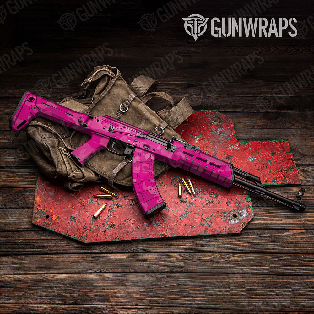 Classic Elite Magenta Gun Skin Vinyl Wrap
