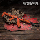 Classic Elite Orange Gun Skin Vinyl Wrap