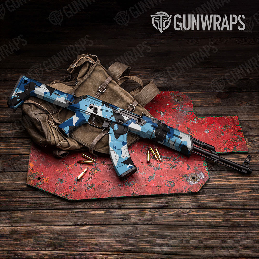Cumulus Baby Blue Gun Skin Vinyl Wrap
