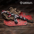 Cumulus Red Tiger Gun Skin Vinyl Wrap