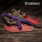 Digital Elite Purple Gun Skin Vinyl Wrap