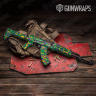 Erratic Mardi Gras Gun Skin Vinyl Wrap