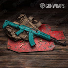 Hex DNA Elite Tiffany Blue Gun Skin Vinyl Wrap