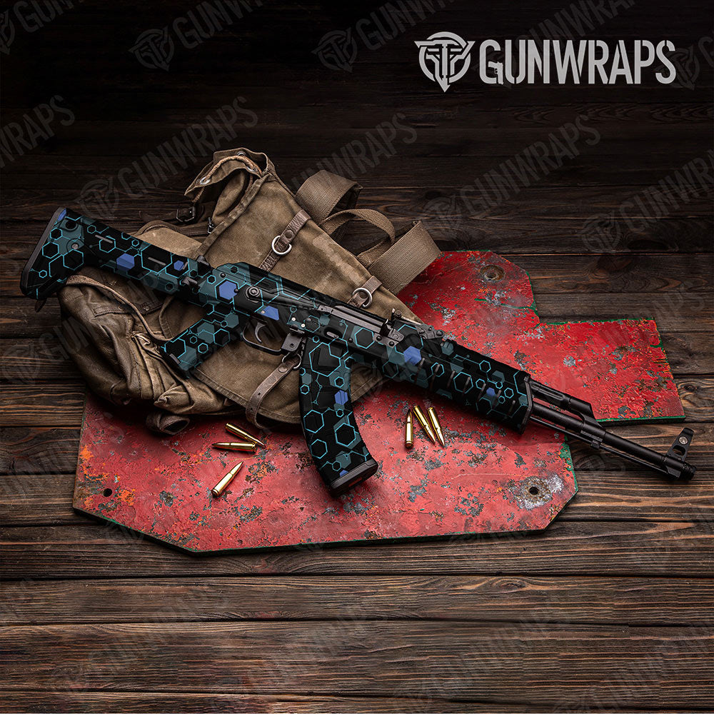 AK-47 Hex DNA Gun Skin Vinyl Wrap | GunWraps – GunWraps.com