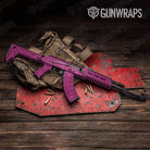 Hex Electric Magenta Gun Skin Vinyl Wrap