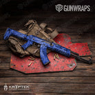 Kryptek Blue Gun Skin Vinyl Wrap