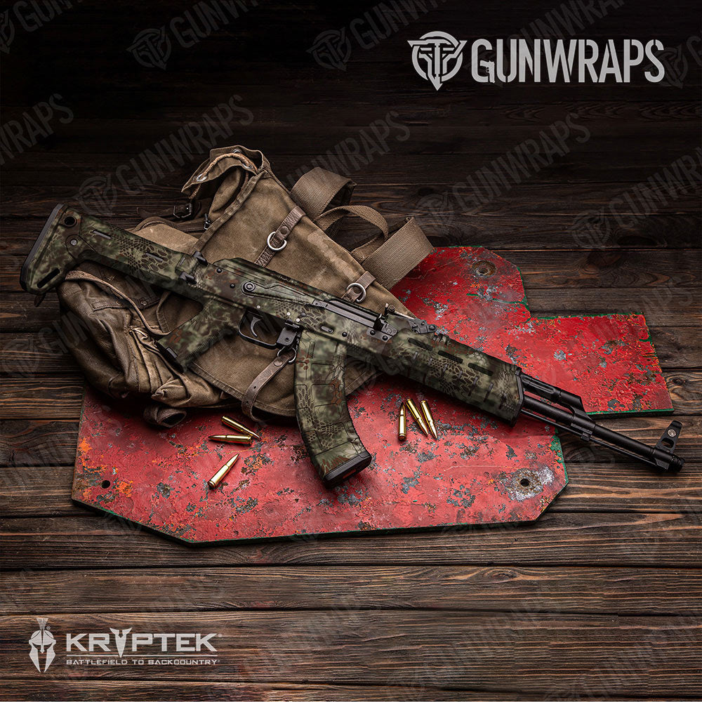 AK-47 Kryptek Gun Skin Vinyl Wrap | GunWraps – GunWraps.com