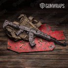 Nature Vintage Woodland Gun Skin Vinyl Wrap