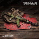 Nemesis Woodlands Wolf Gun Skin Vinyl Wrap