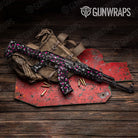 Paintball Magenta Tiger Gun Skin Vinyl Wrap