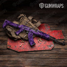 Ragged Elite Purple Gun Skin Vinyl Wrap