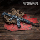 Ragged Navy Gun Skin Vinyl Wrap