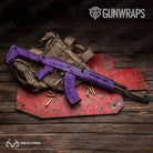 Realtree Fishing Purple Gun Skin Vinyl Wrap