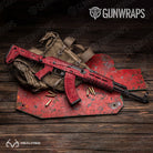 Realtree Fishing Red Gun Skin Vinyl Wrap