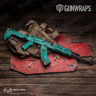 Realtree XTRA Colors Tiffany Blue Gun Skin Vinyl Wrap