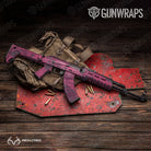Realtree XTREME Dark Magenta Gun Skin Vinyl Wrap