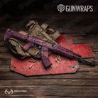 Realtree XTREME Gothic Grape Gun Skin Vinyl Wrap
