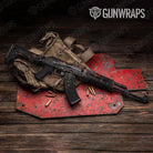 Rust 3D Black Gun Skin Vinyl Wrap