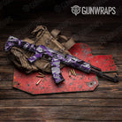 Sharp Purple Tiger Gun Skin Vinyl Wrap