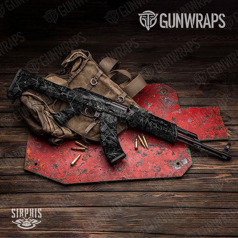 Sirphis Camo AK-47 Gun Skin Vinyl Wraps