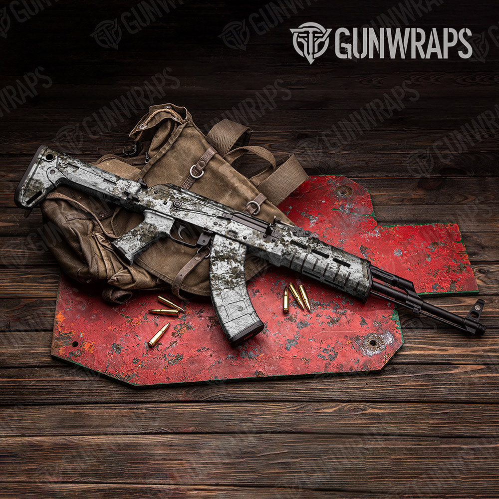 Substrate Snowfall Gun Skin Vinyl Wrap