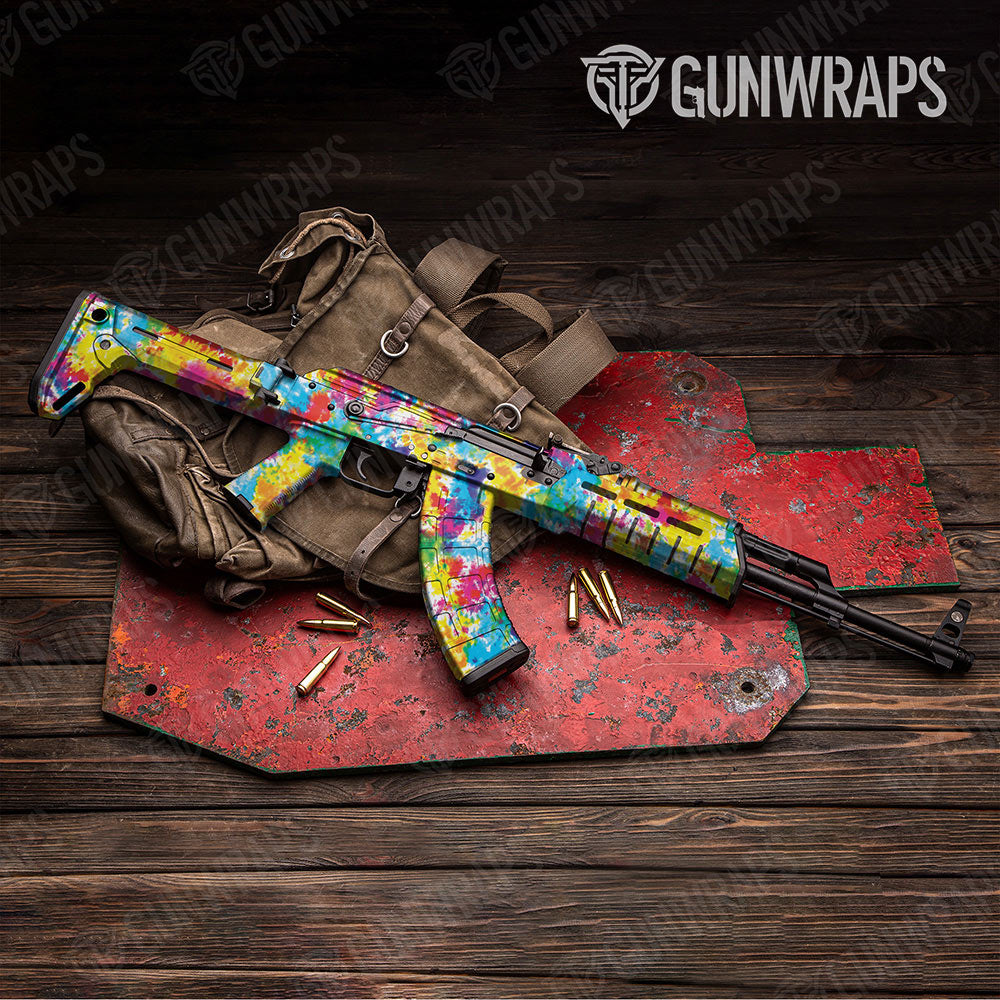 Tie Dye Classic Gun Skin Vinyl Wrap