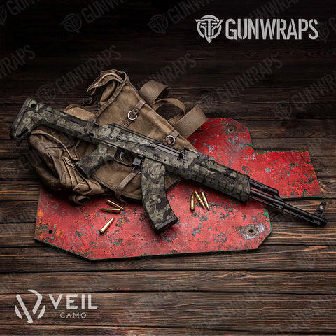 Veil Camo AK-47 Gun Skin Vinyl Wraps